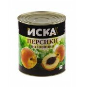 Персики половинки "ISKA"