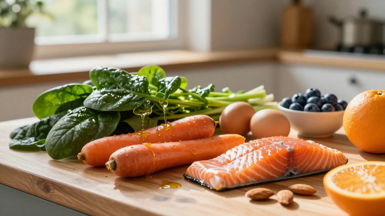 Какие продукты надо есть для улучшения зрения: список проверенных продуктов