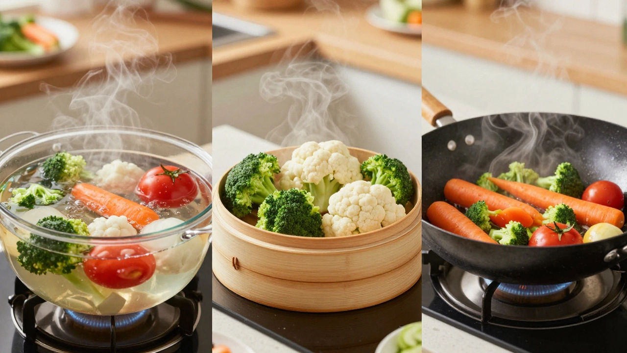 Какой способ обработки пищи лучше сохраняет витамины и минералы?